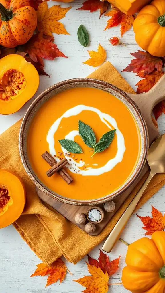 creamy butternut soup delight