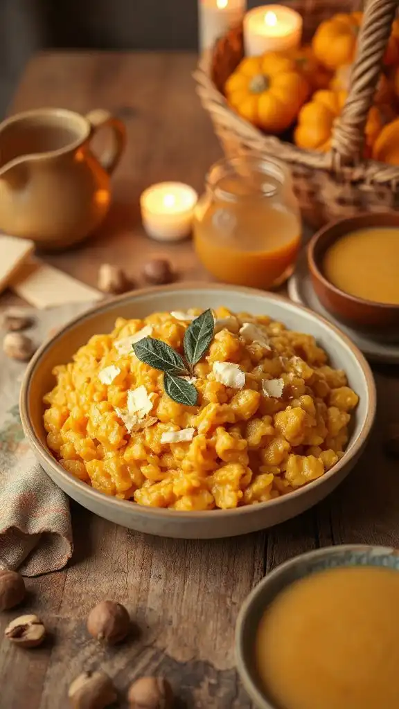 creamy butternut squash risotto