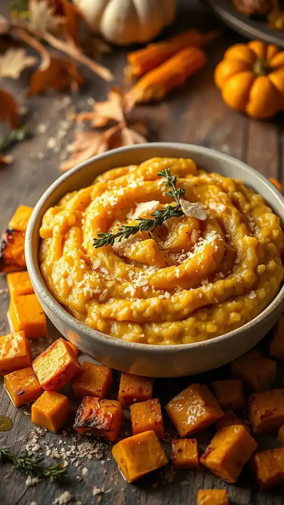 creamy butternut squash risotto