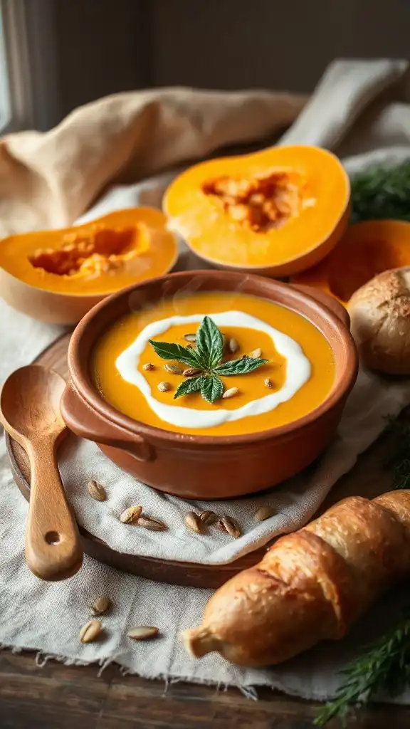 creamy butternut squash soup