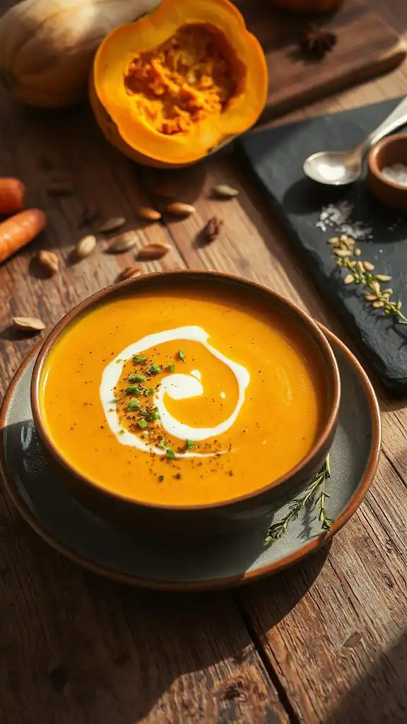 creamy butternut squash soup