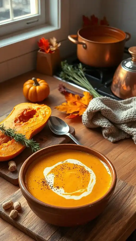 creamy butternut squash soup