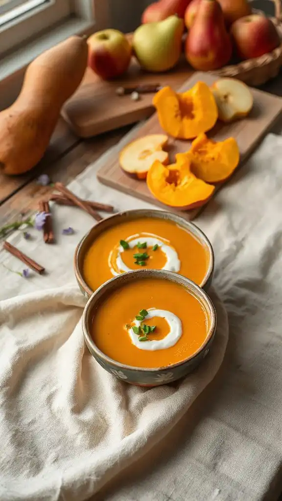 creamy butternut squash soup