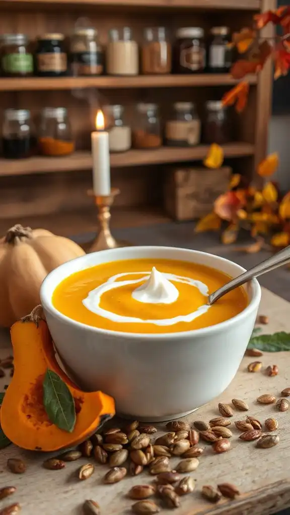 creamy butternut squash soup
