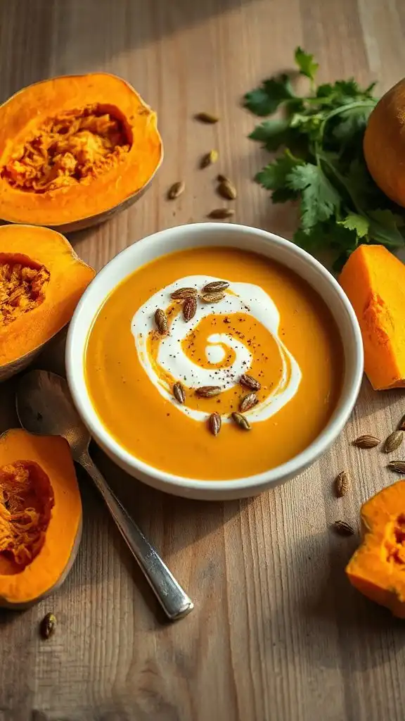 creamy butternut squash soup