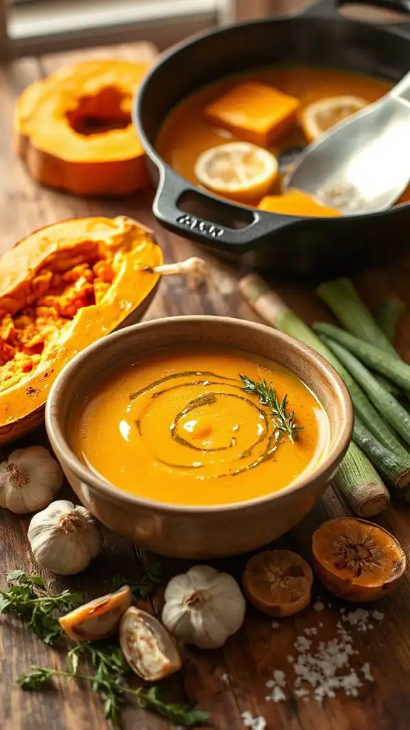 creamy butternut squash soup