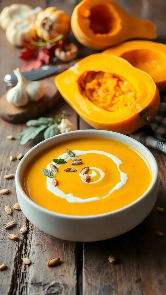 creamy butternut squash soup