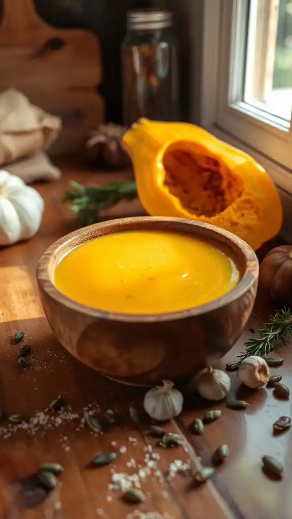 creamy butternut squash soup