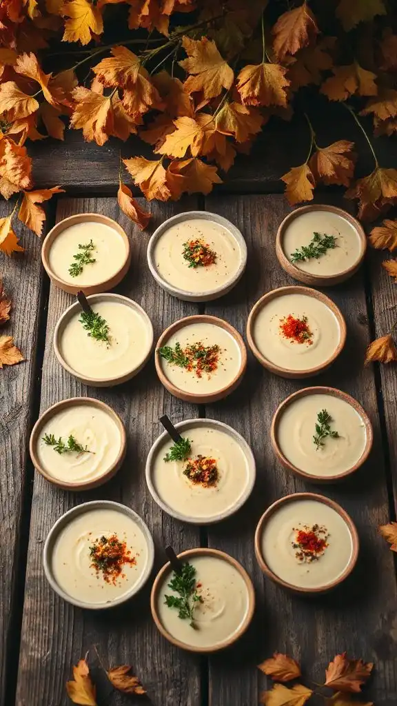 creamy cauliflower soup recipes
