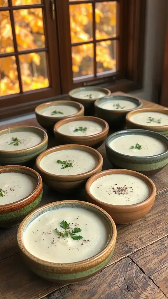 creamy celeriac fall soup