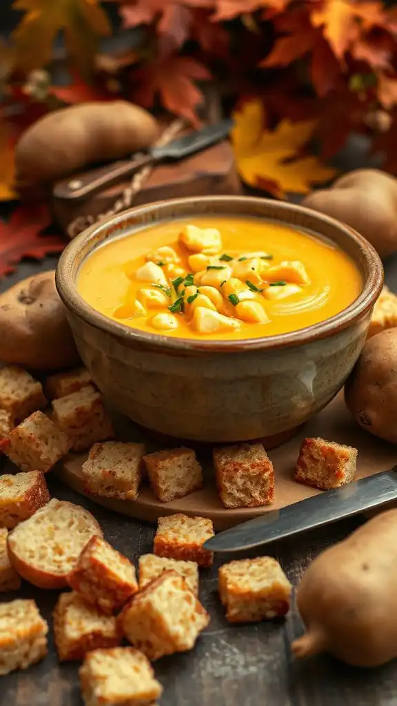 creamy cheesy corn chowder