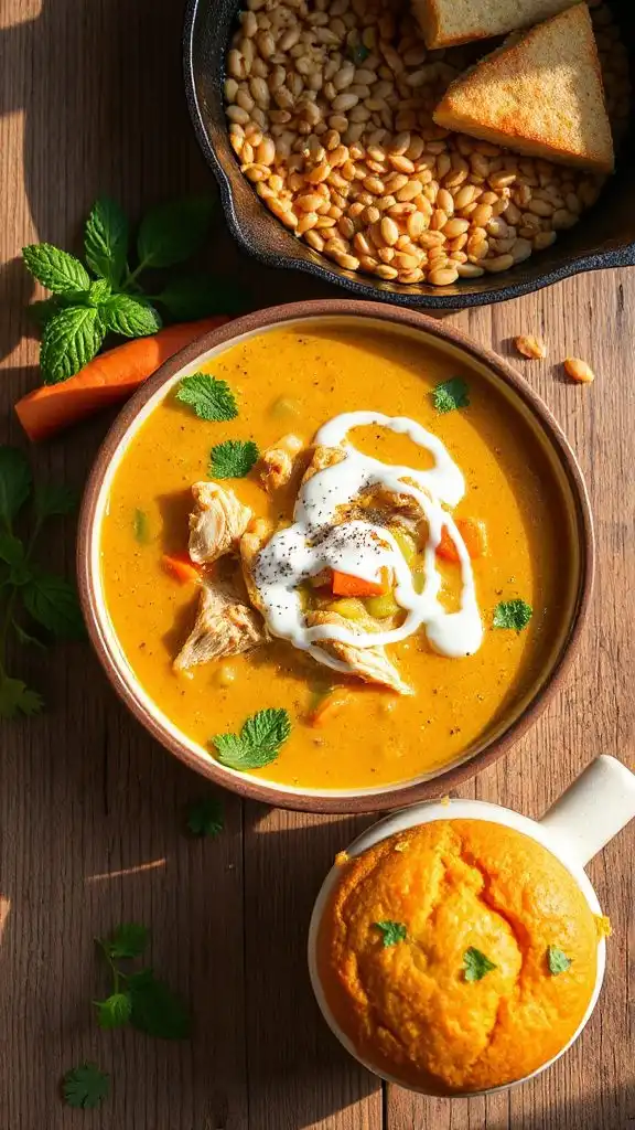 creamy chicken lentil chowder creamy chicken lentil chowder