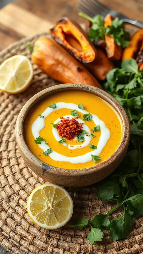 creamy coconut curry soup