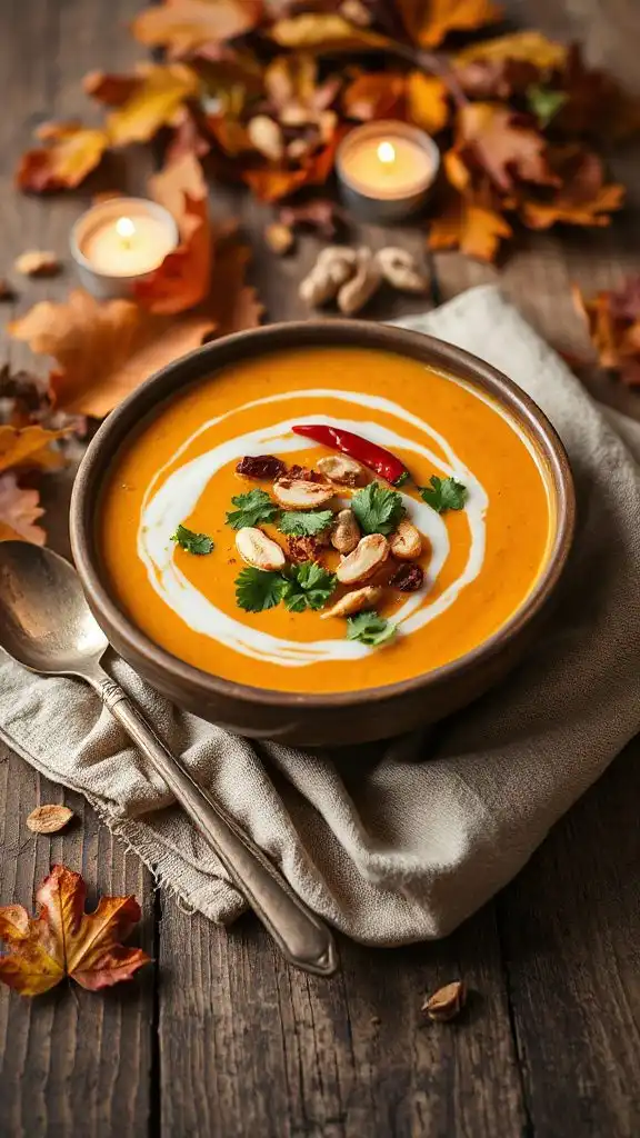 creamy coconut curry soup