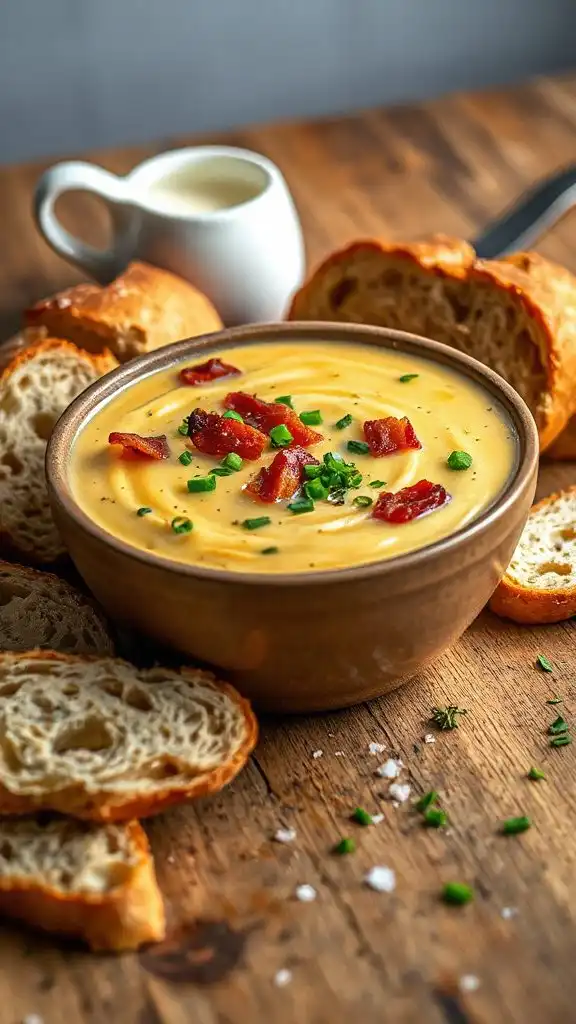 creamy comforting bacon chowder