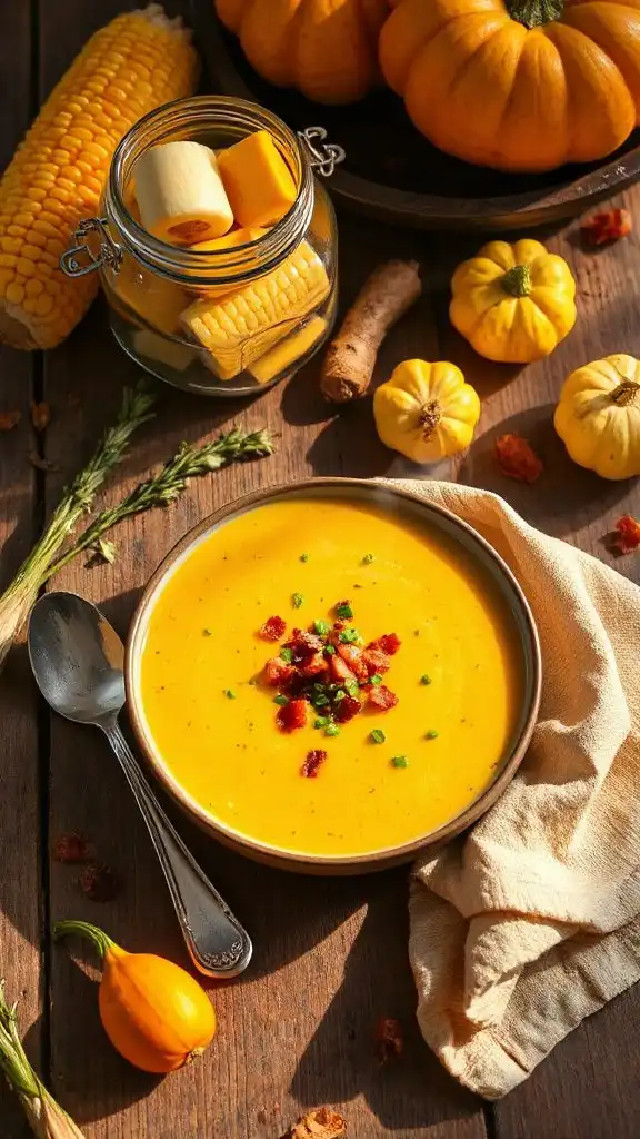 creamy corn chowder recipe