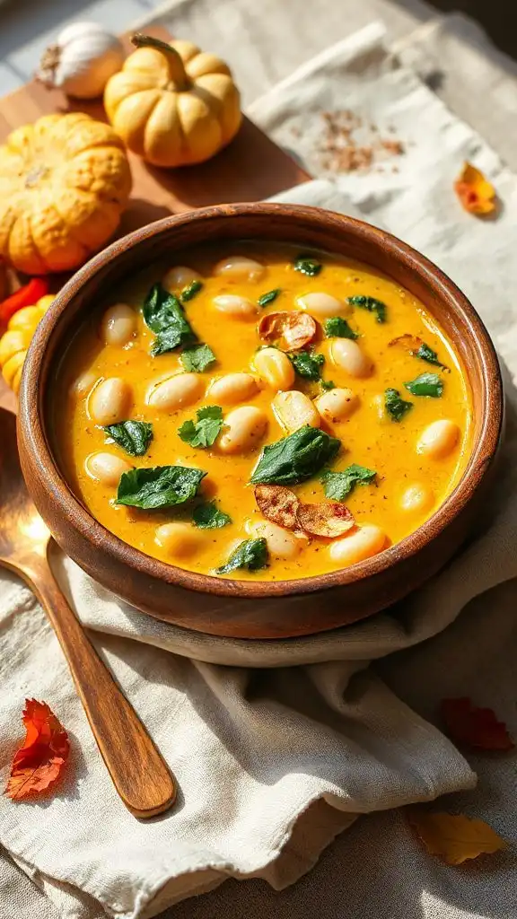 creamy curried bean stew
