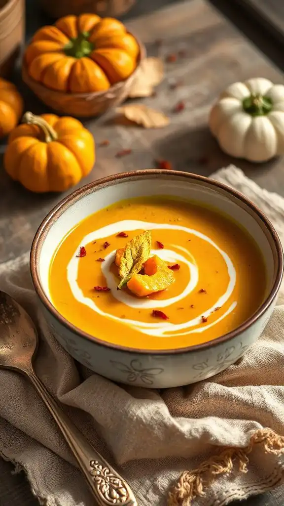 creamy curried coconut soup