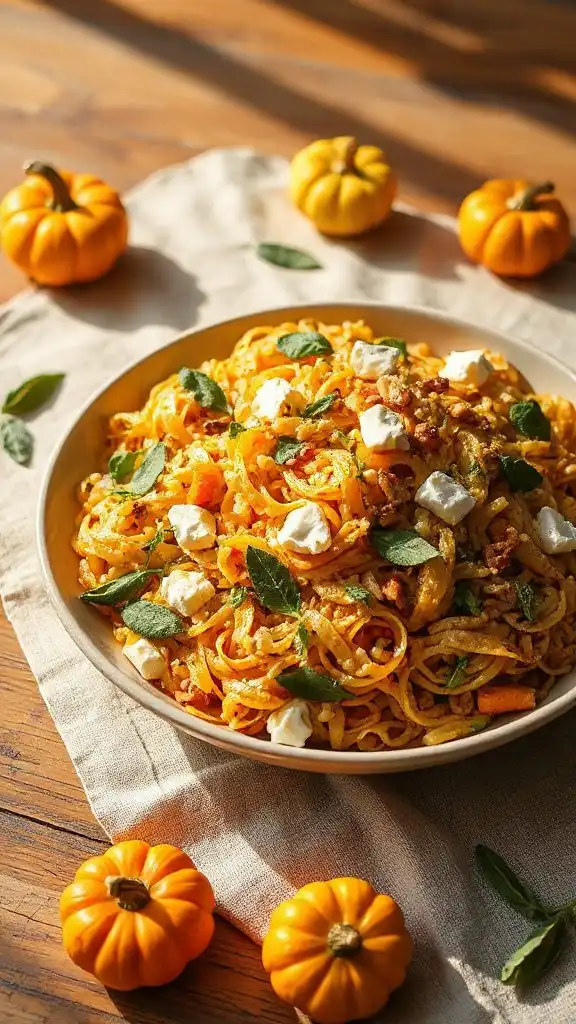 creamy fall orzo salad
