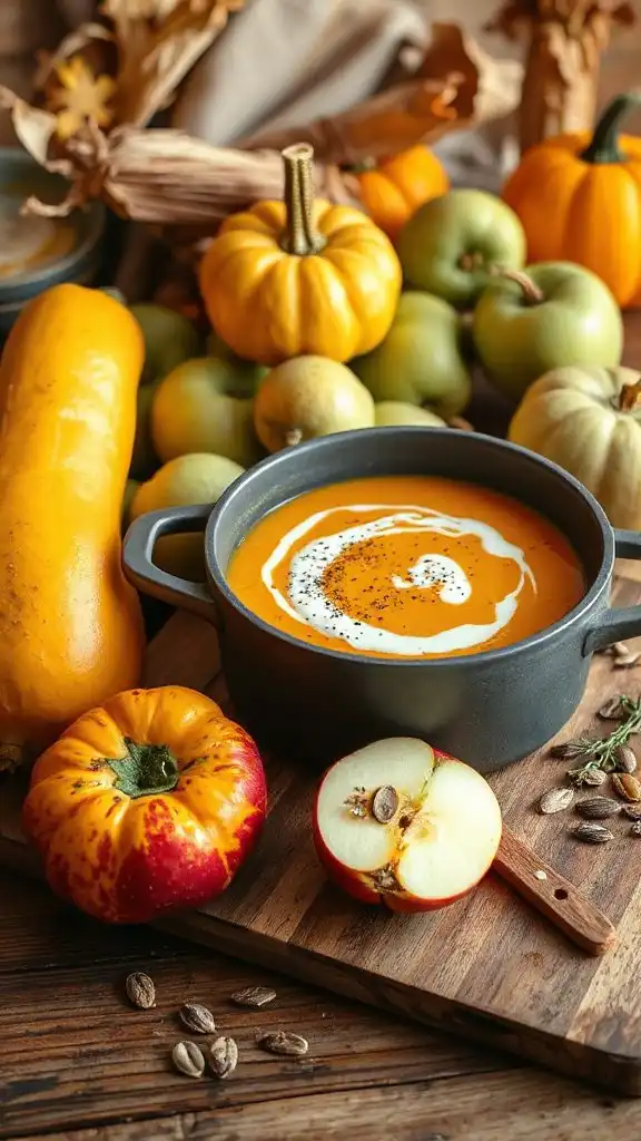 creamy fall soup recipe