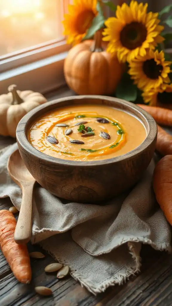 creamy healthy sweet potato soup