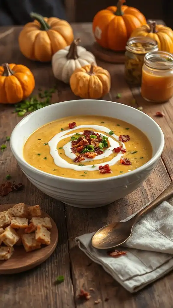 creamy loaded potato soup