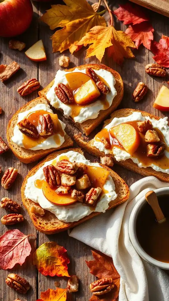 creamy maple apple delight