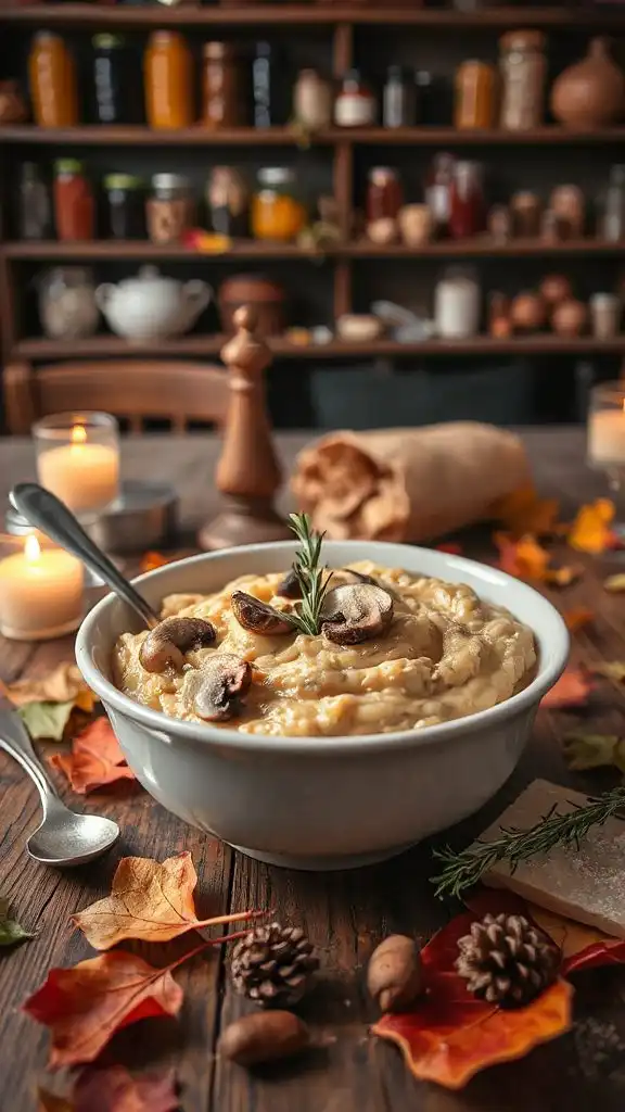 creamy mushroom risotto recipe