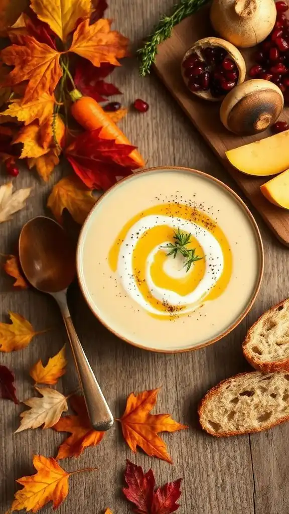 creamy parsnip soup recipe