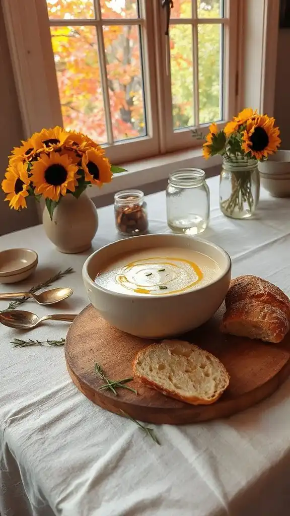 creamy potato leek soup
