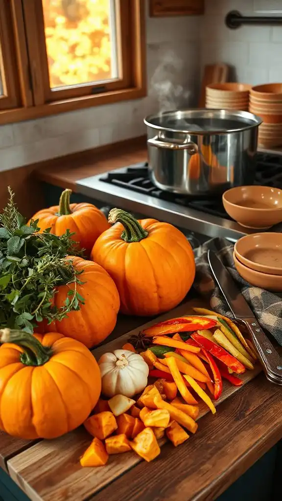 creamy pumpkin bisque recipe