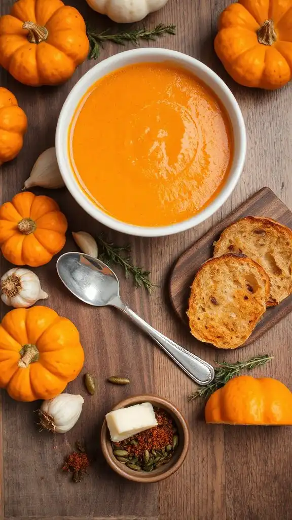 creamy pumpkin bisque recipe