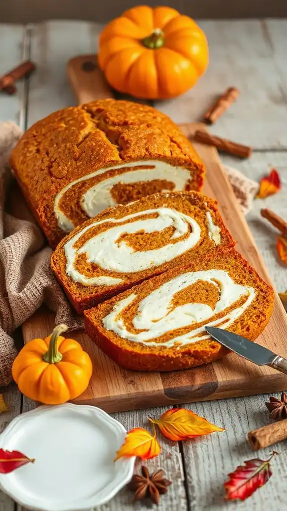 creamy pumpkin bread delight