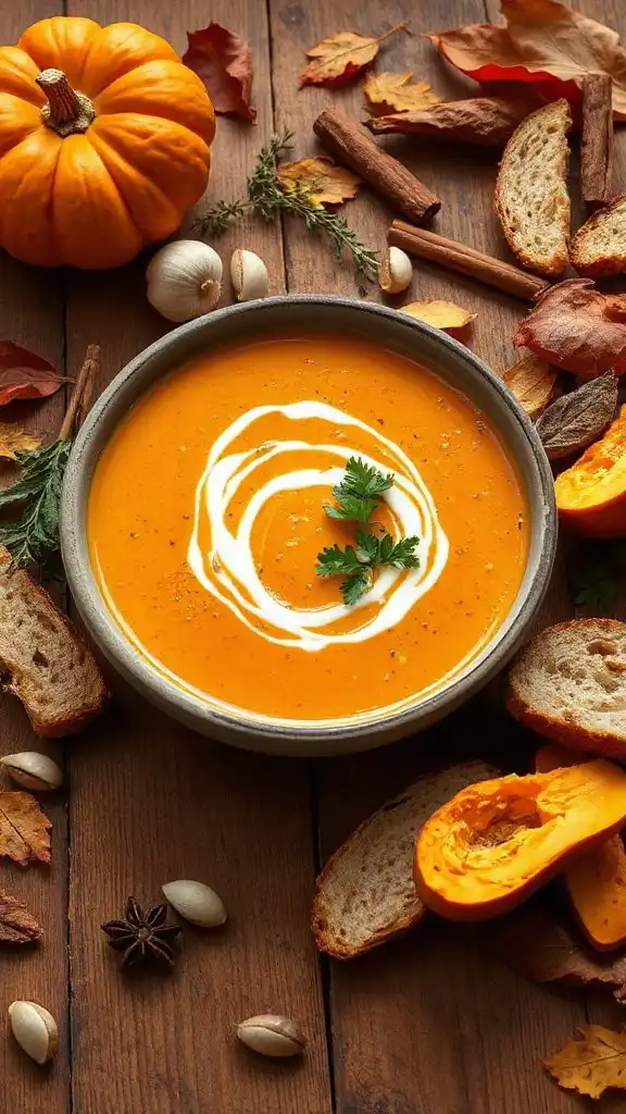 creamy pumpkin chicken soup creamy pumpkin chicken soup