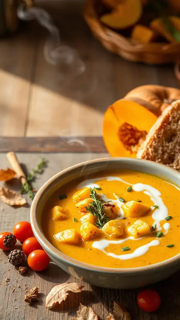 creamy pumpkin potato stew
