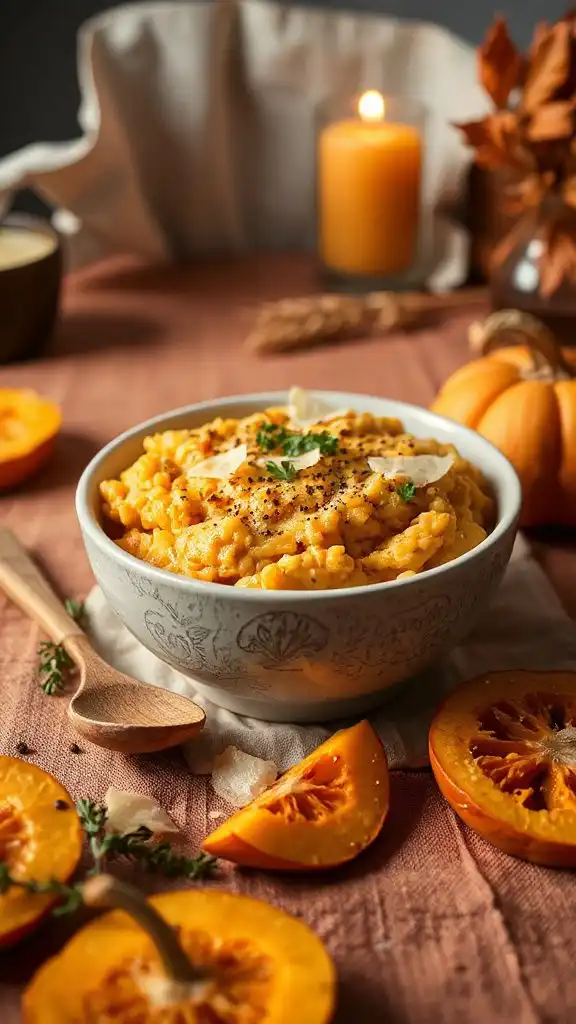 creamy pumpkin risotto recipe