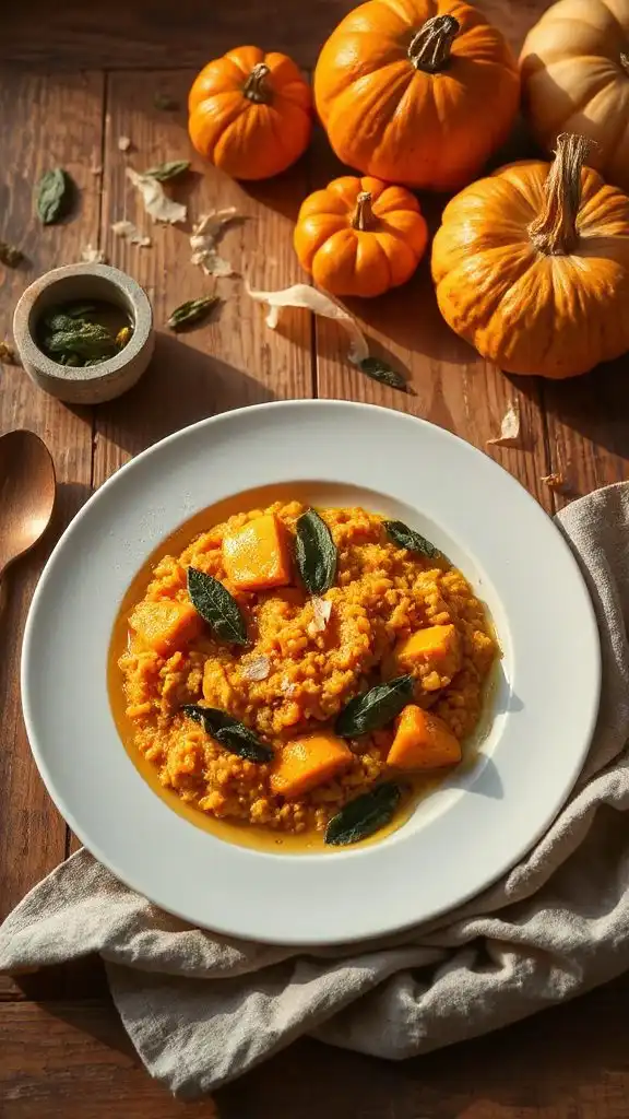 creamy pumpkin risotto recipe