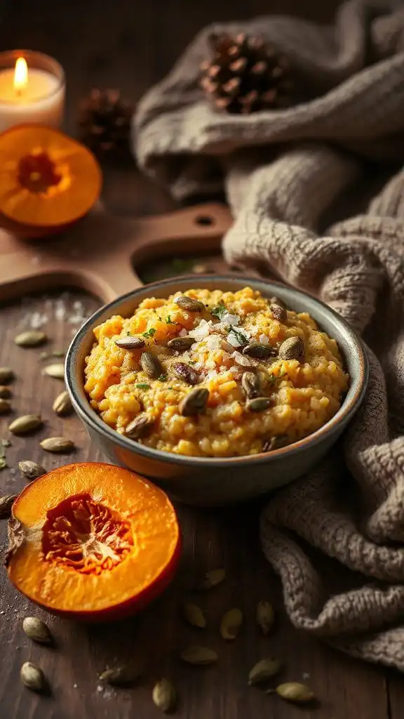creamy pumpkin risotto recipe