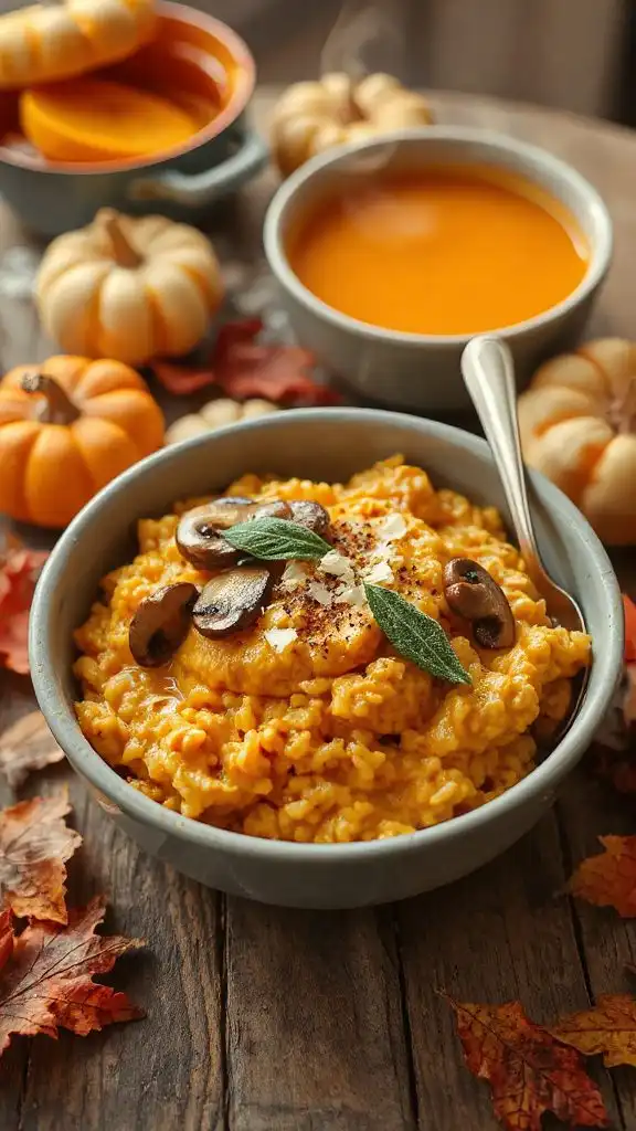 creamy pumpkin risotto recipe