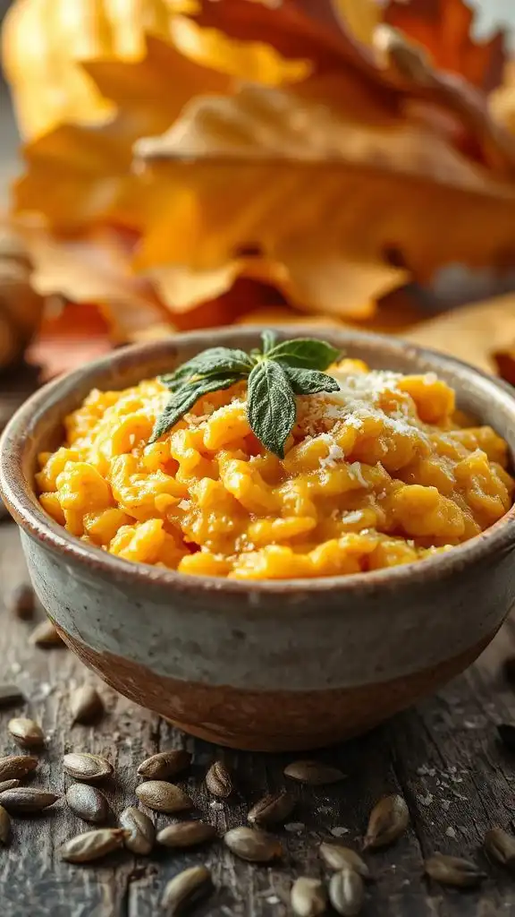 creamy pumpkin risotto recipe