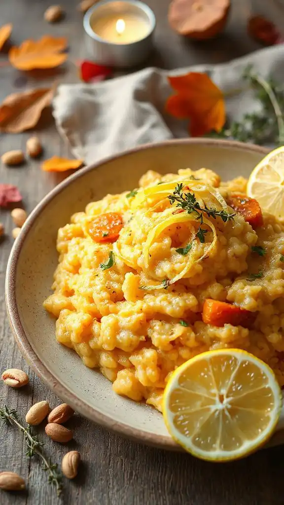 creamy pumpkin risotto recipe