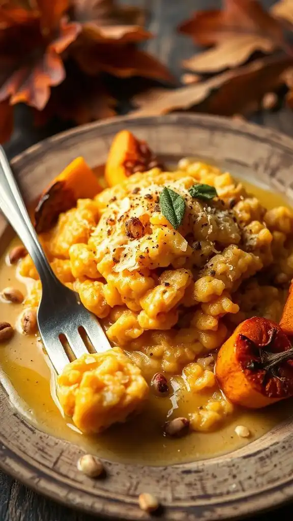 creamy pumpkin risotto recipe
