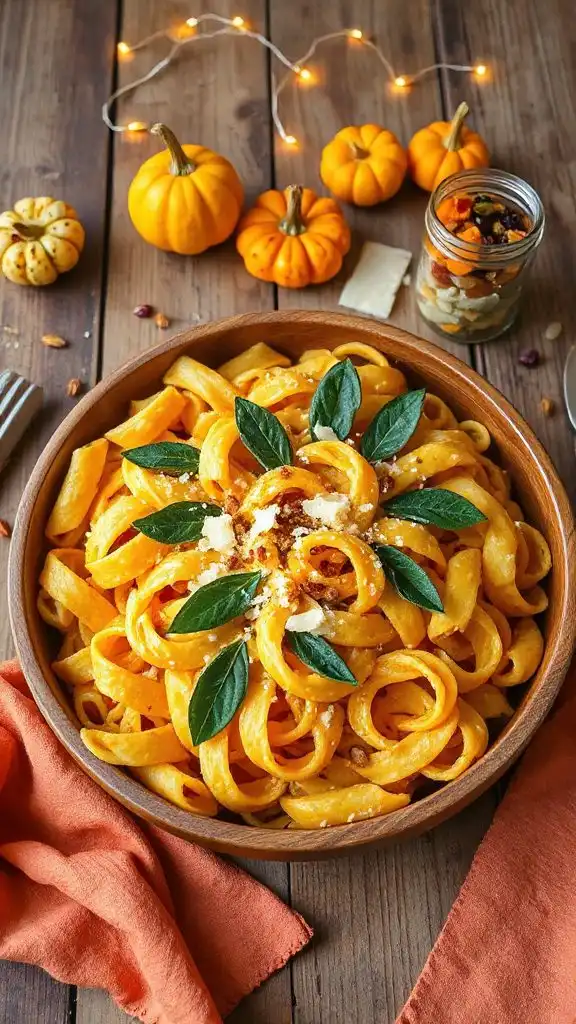 creamy pumpkin sage pasta salad creamy pumpkin sage pasta salad