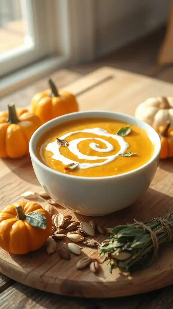creamy pumpkin sage soup creamy pumpkin sage soup