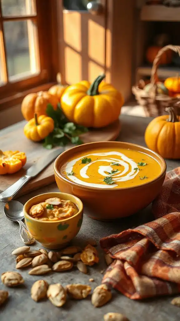 creamy pumpkin soup recipe