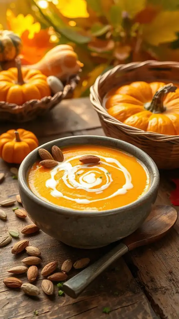 creamy pumpkin soup recipe