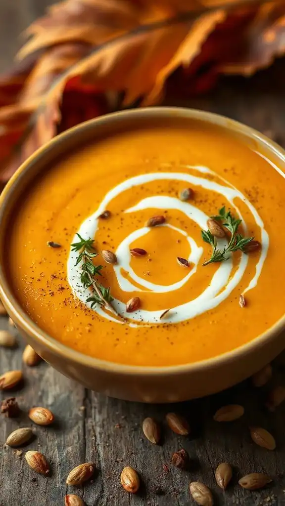 creamy pumpkin soup recipe