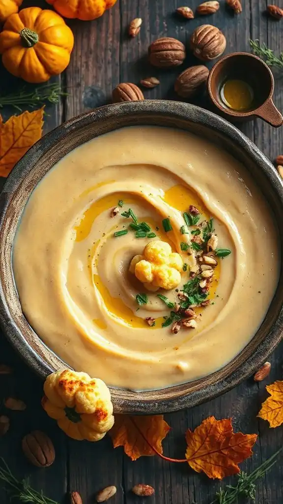creamy roasted cauliflower soup creamy roasted cauliflower soup