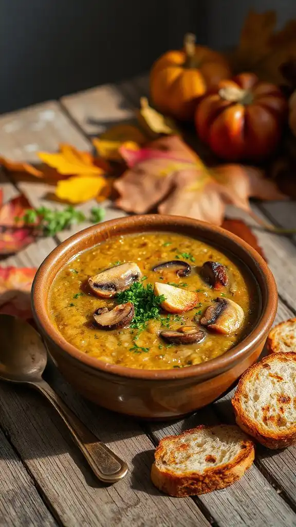 creamy roasted garlic soup
