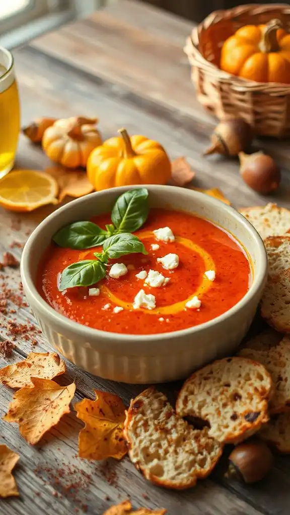 creamy roasted pepper soup
